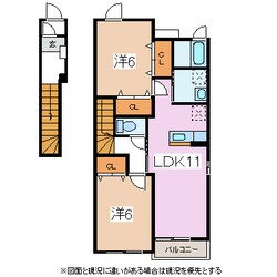 カルムプレインyamada　Dの物件間取画像